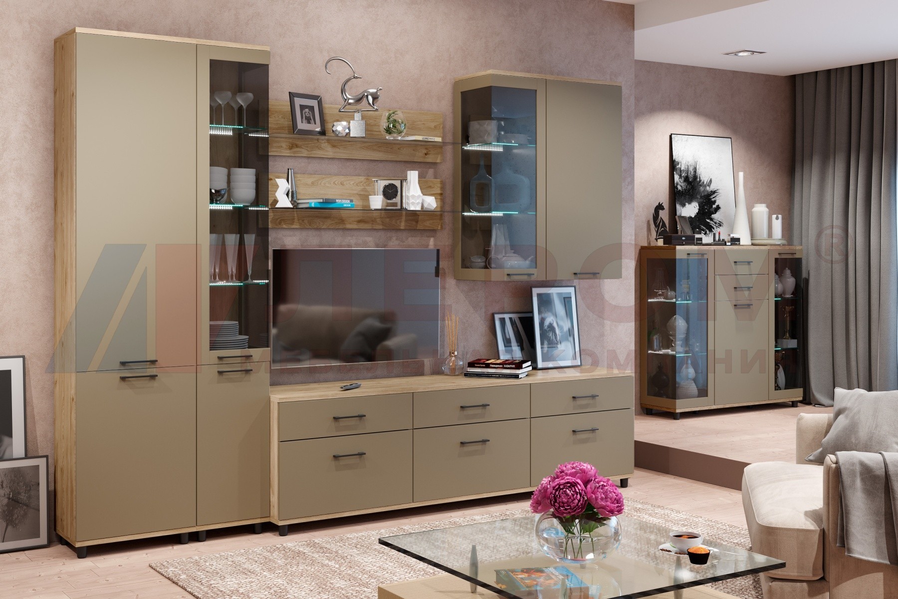 Грейс композиция 5 (В 2264, Ш 3060, Г 442 мм)