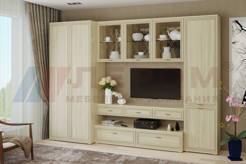 Гостиная-Стенка Карина-23 (В-2224 х Ш-3060 х Г-448 мм)